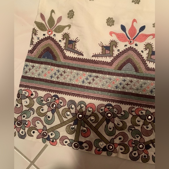 NWT Star Mela Asta Embroidered Skirt - Picture 5 of 9